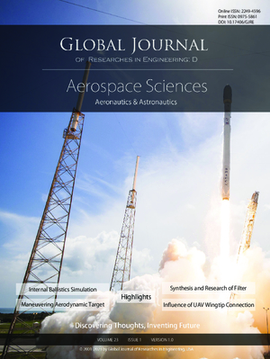 GJRE-D Aerospace Science: Volume 23 Issue D1