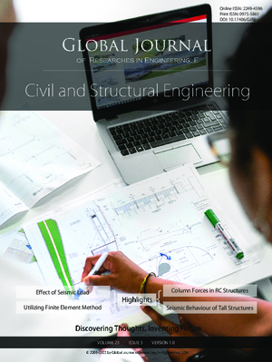 GJRE-E Civil & Structural: Volume 23 Issue E3
